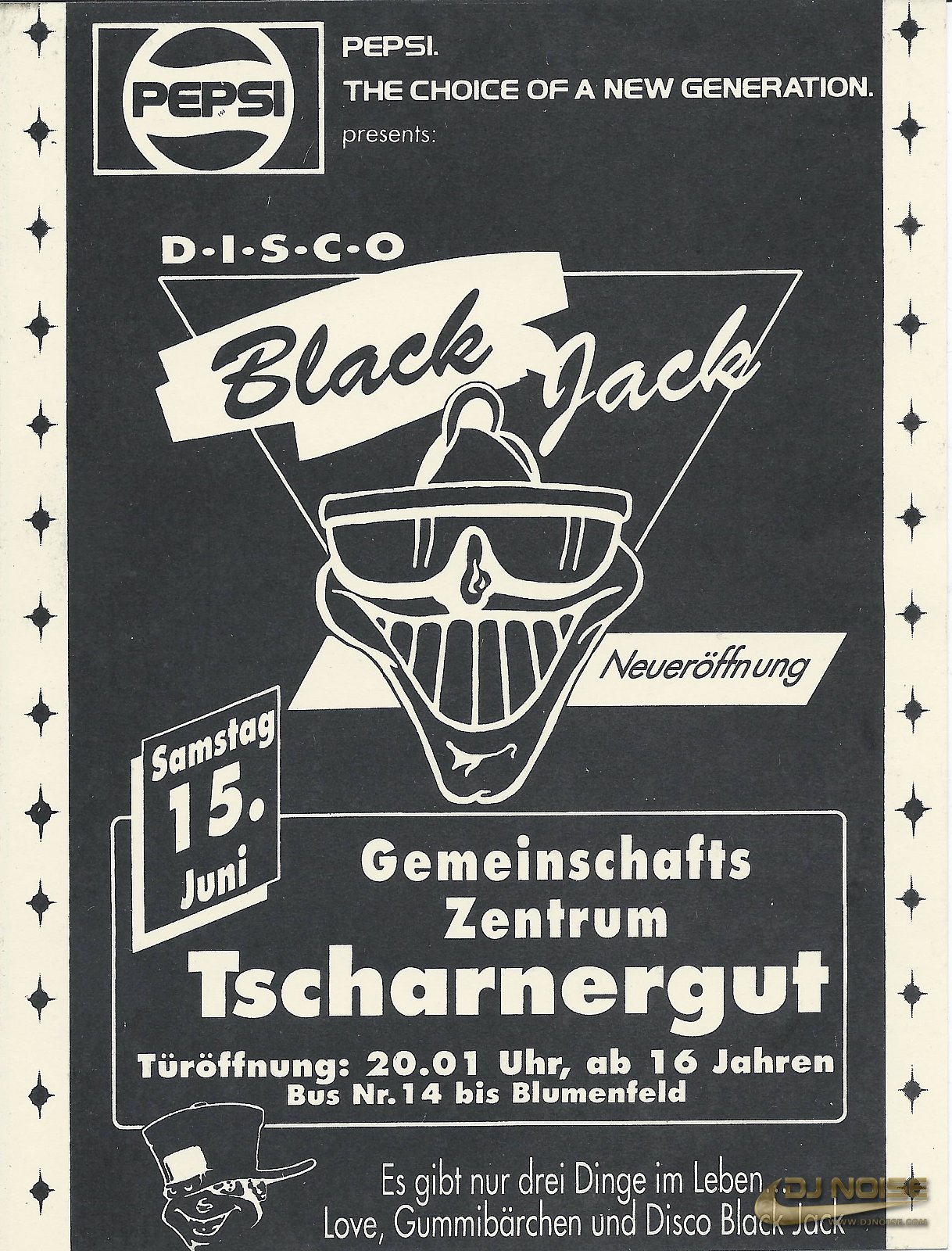 1991.06.15 - Black Jack - Tscharnergut - Bern - 1991-92 Flyers