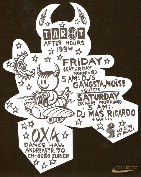 1994 After Hours-Oxa Friday Saturday - 1994 Flyers